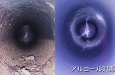 ダクトの汚染物質を除去